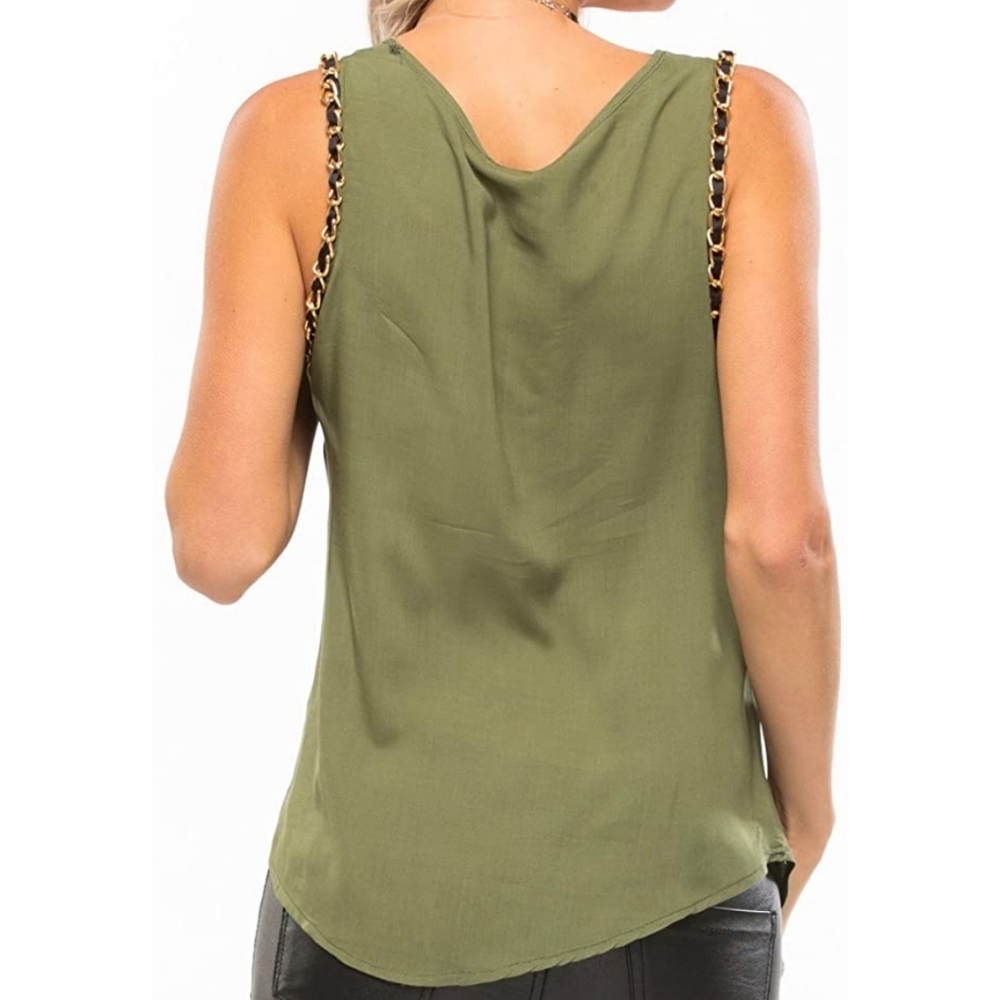 Chain tank top - Picture 2 of 7